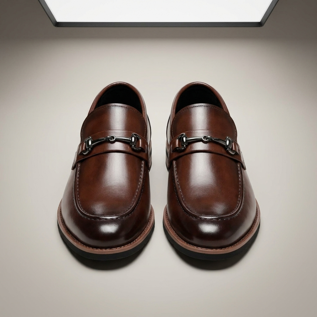 Andreas | Herren Business-Loafer mit Metallspange