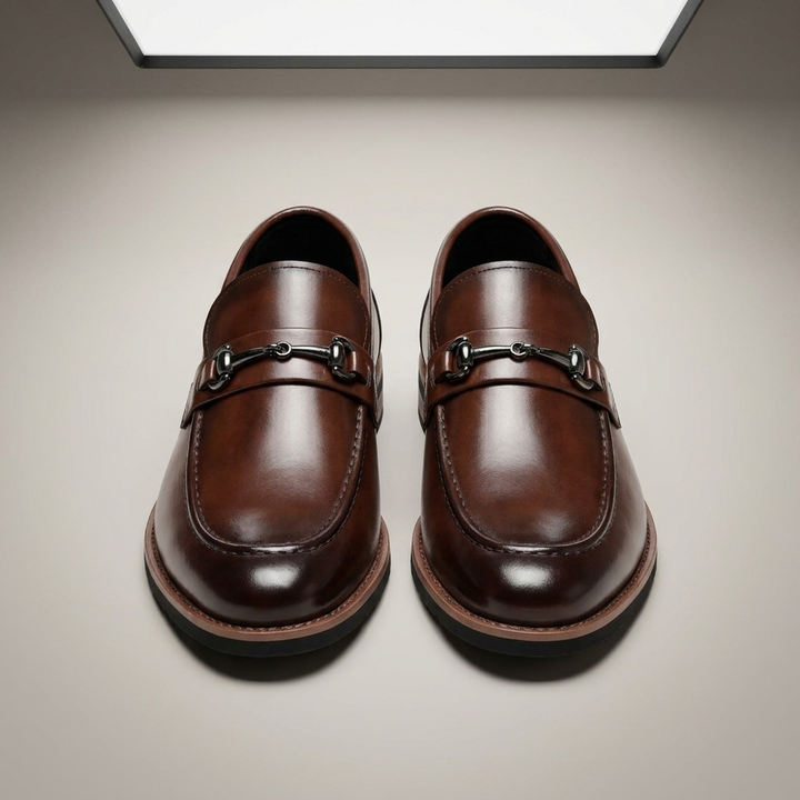 Andreas | Herren Business-Loafer mit Metallspange