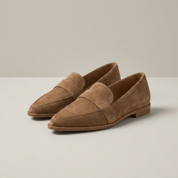 Marie | Damen Klassische Slipper mit Riemendetail