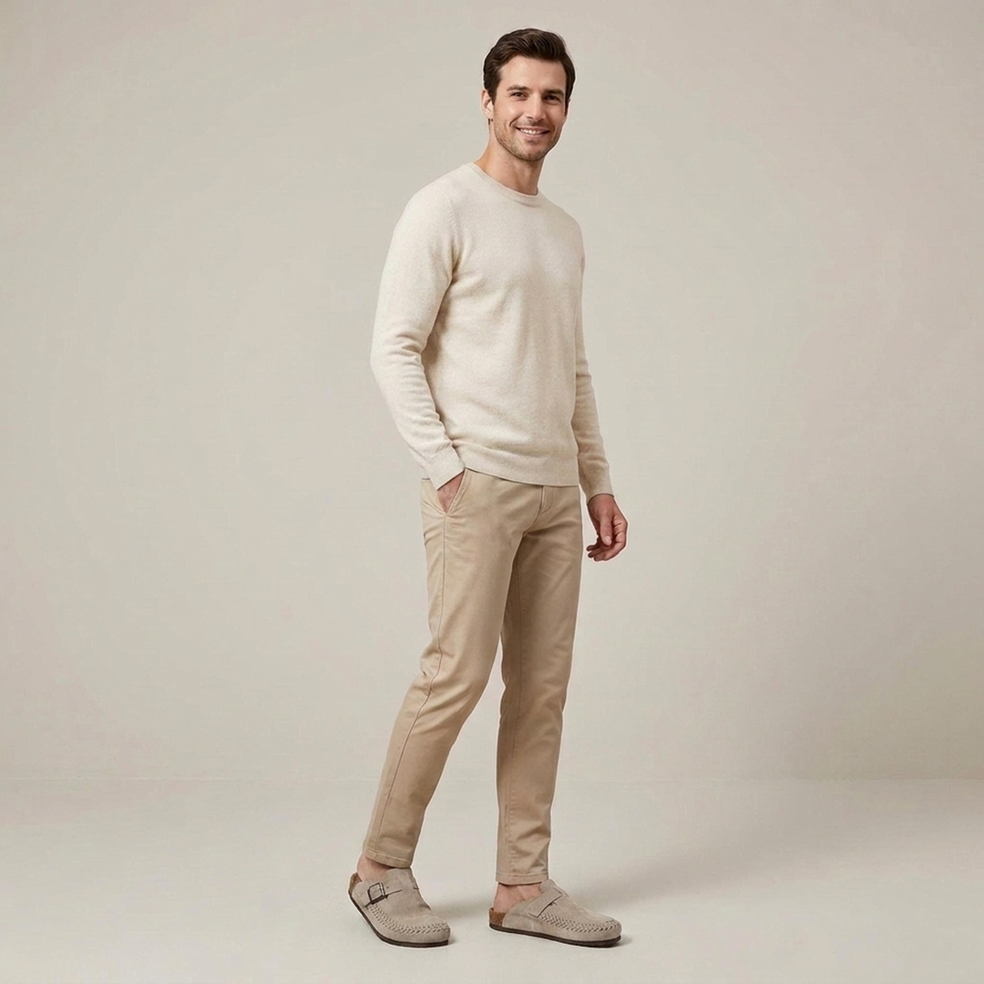Robert | Herren Gewebte Schnallen Slip On Clogs