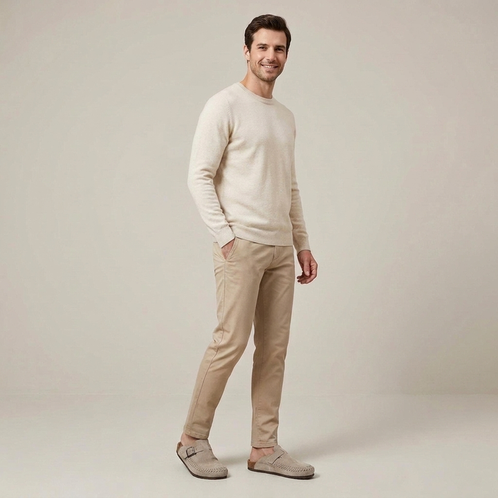 Robert | Herren Gewebte Schnallen Slip On Clogs