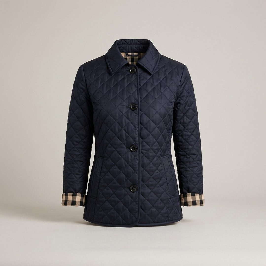 Anke | Klassische Damenjacke mit Rautensteppung Steppjacke