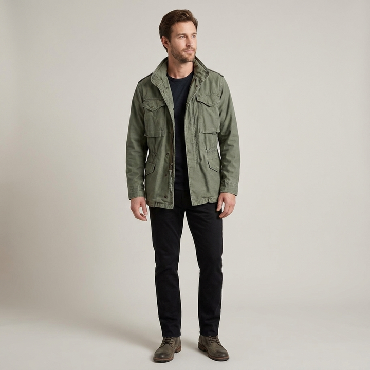 Konrad | Herren Feldjacke mit Brusttaschen Jacke