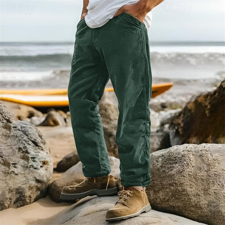 Silas | Herren Gerade Geschnittene Cordhose