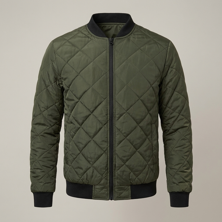 Sven | Klassische Herren Rautensteppung Blousonjacke