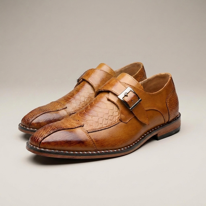 Reinhard | Elegante Herren Business Schnallenschuhe