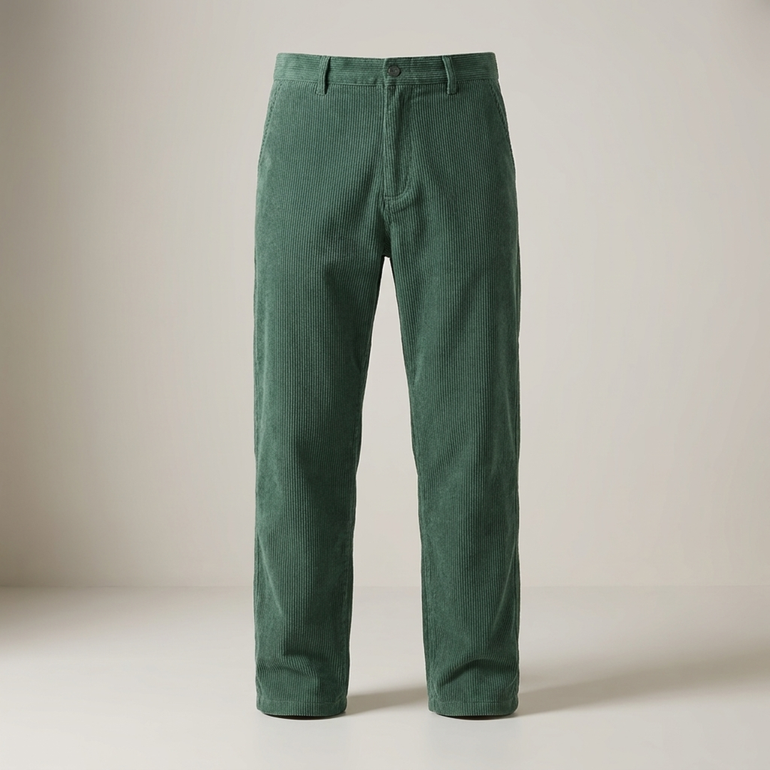 Silas | Herren Gerade Geschnittene Cordhose