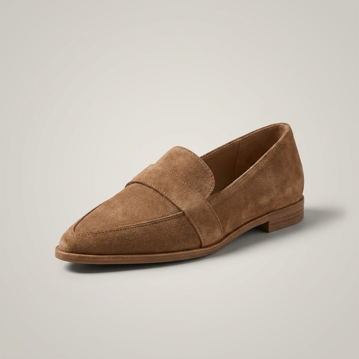 Marie | Damen Klassische Slipper mit Riemendetail