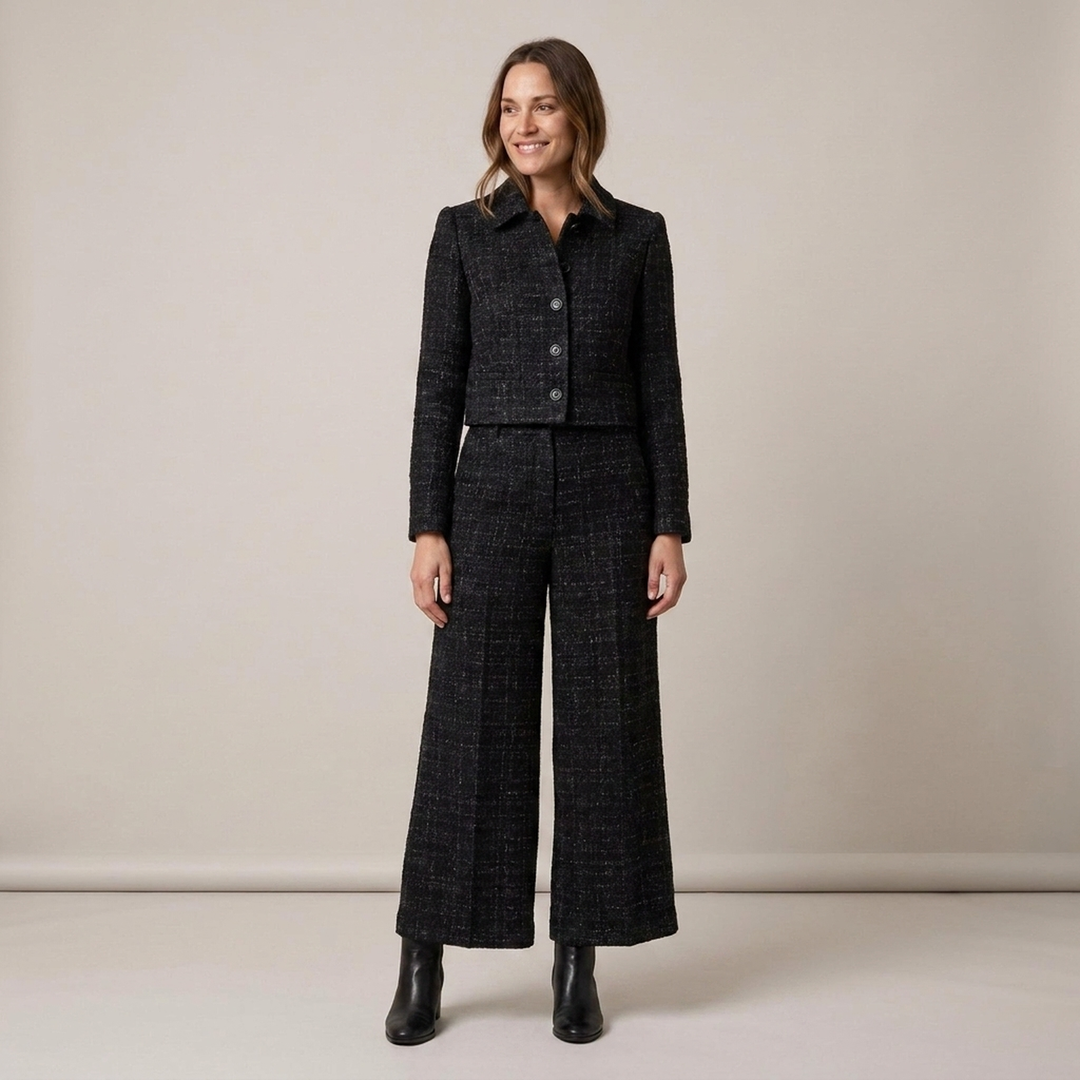 Helga | Damen Hosenanzug mit weiter Hose