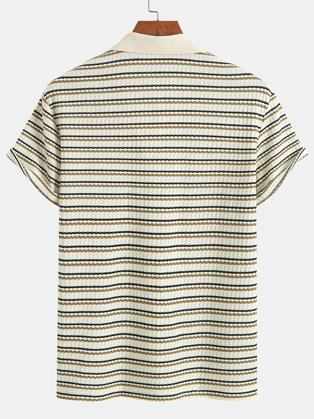 Chemise Polo Homme | Rayée | Confortable & Respirante | Été