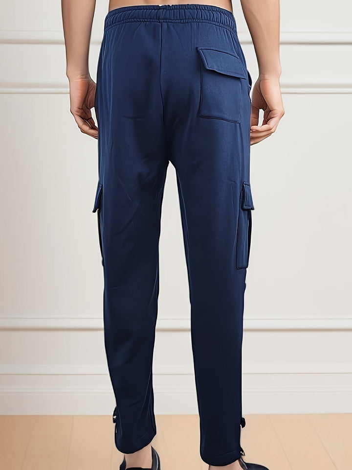 Pantalon de jogging décontracté pour hommes | Multi-poches | Printemps