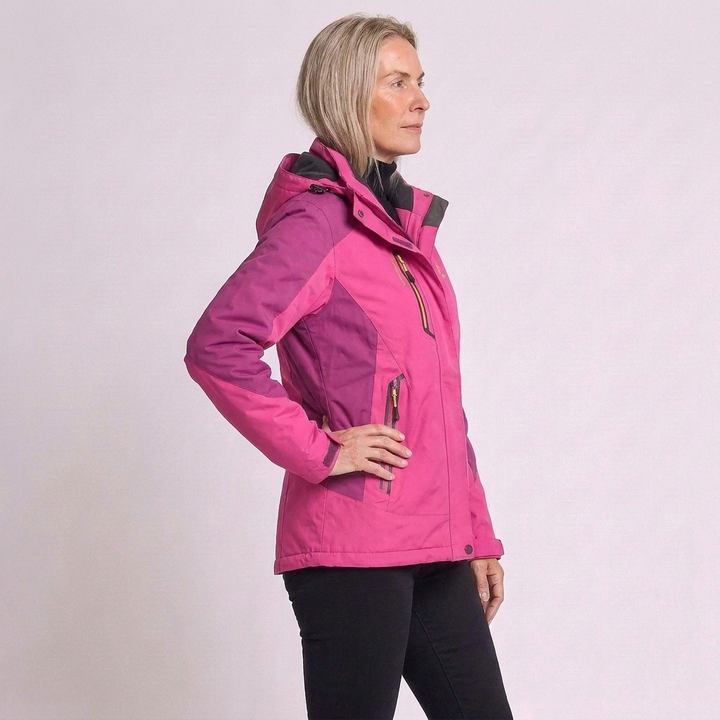 Odruna | Damen Outdoor mit Kapuze und Taschen Jacke