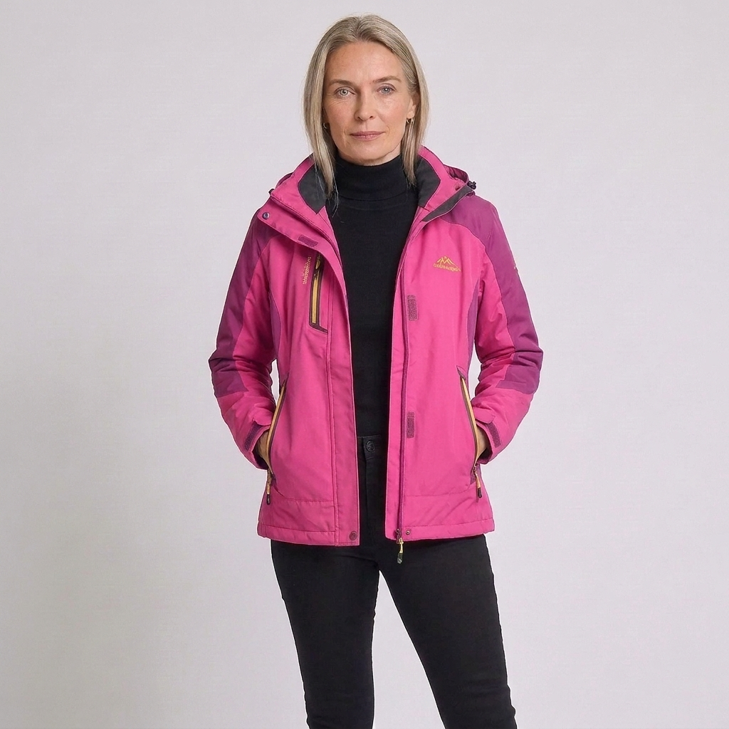 Odruna | Damen Outdoor mit Kapuze und Taschen Jacke