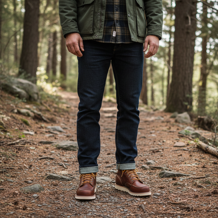 Hans | Herren Robuste Zehenkappen Schnürstiefel