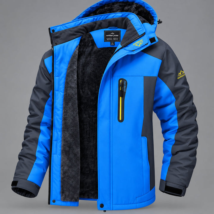 Ludwig | Herren Gefütterte Kapuzen Outdoorjacke