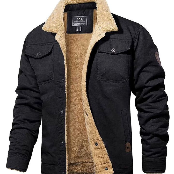 Justus | Herren Gefütterte Jacke mit Brusttaschen Übergangsjacke