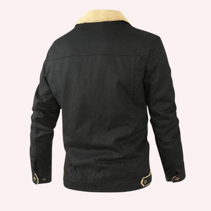 Justus | Herren Gefütterte Jacke mit Brusttaschen Übergangsjacke