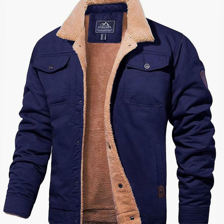 Justus | Herren Gefütterte Jacke mit Brusttaschen Übergangsjacke