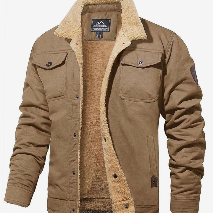 Justus | Herren Gefütterte Jacke mit Brusttaschen Übergangsjacke