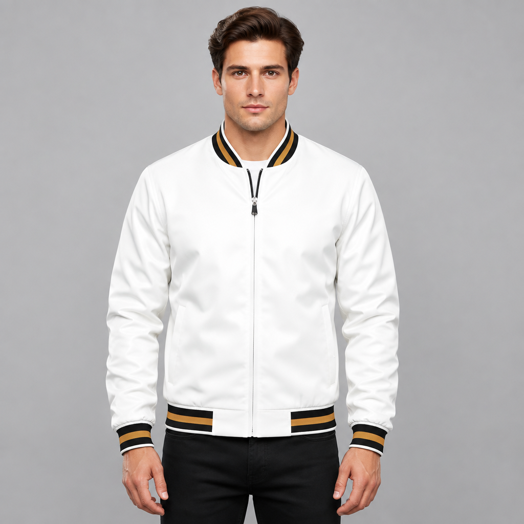 Janosch | Herren Freizeit Bomberjacke mit Reißverschluss